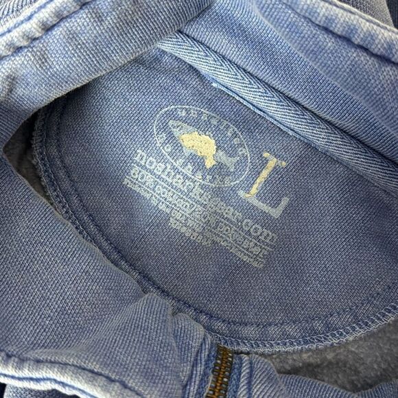 unsalted Lake Winnipesaukee Quarter Zip Pullover L - Picture 4 of 4